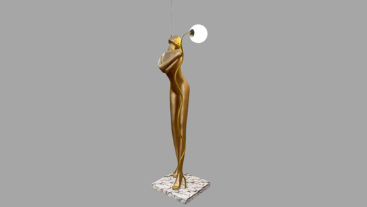 Sculptural Floor Lamp
