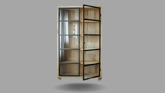 Glass-Front Bookcase