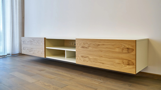 Floating Media Shelf