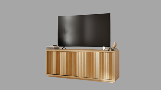 Sliding-Door TV Stand